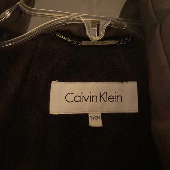 🌆 Calvin Klein Brown Puffer Winter Jacket  🌆 - Picture 4 of 7